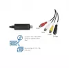 LogiLink USB 2.0 A/V Grabber, USB-A/M į 3x RCA + Mini-DIN5/F, juodas