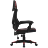 CANYON Flow MCH01 - ergonominė žaidimų kėdė - juoda ir raudona
