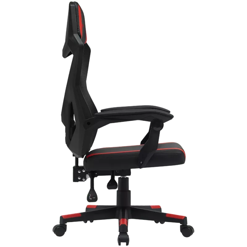 CANYON Flow MCH01 - ergonominė žaidimų kėdė - juoda ir raudona