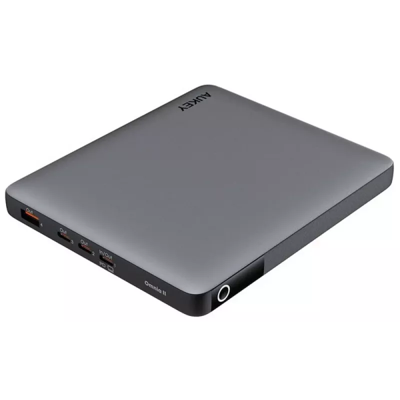 AUKEY Sprint X 20000mAh 100W nešiojamojo kompiuterio Power Bank su PD3.0 – Pilka
