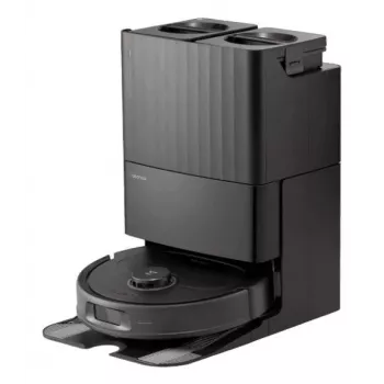 Roborock robotinis dulkių siurblys Qrevo C Pro Black — be maišelio 0,33 l, Li-Ion 5200 mAh, apvalus 350×96,5 mm