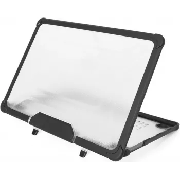 honju FIT Kickstand Case Apple MacBook Air 15 (M2 2023) juoda/skaidri didmeninė pakuotė 62608