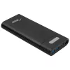 Akyga AK-BC-04 išorinės baterijos korpusas 8x 18650 Li-Ion elementams, 18 W, USB-C + 2x USB-A, LED žibintuvėlis, juodas