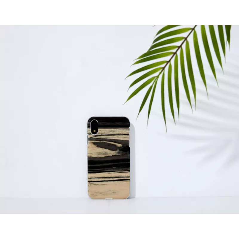 Korpusas man and wood iPhone XR White Ebony