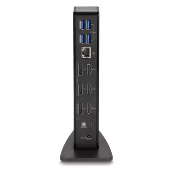DeLOCK USB Type-C Trijų Ekranų Docking Station 4K USB HUB LAN Garsas PD 96W