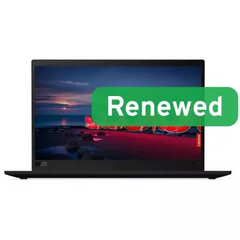 Lenovo Renew Grade A X1 Carbon G8 14 colių FHD nešiojamas kompiuteris, i5-10310U, 8 GB, SSD 256 GB, Intel UHD Graphics, Windows 11 Pro, JAV klaviatūra