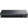 Nevaldomas jungiklis Grandstream GWN7701 — 8× Gigabit (10/100/1000), plastikinis korpusas, 16 Gbit/s perjungimas, be PoE