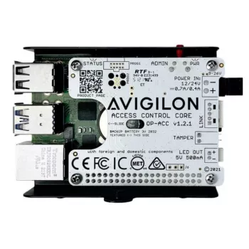 Plėtinio modulis Avigilon OP-CR-ACC juoda pilka metalinė