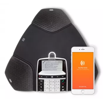 Konftel 300IPx - VoIP konferencinis telefonas - SIP v2 - Liquorice Black - skirtas Konftel C50300IPx Hybrid