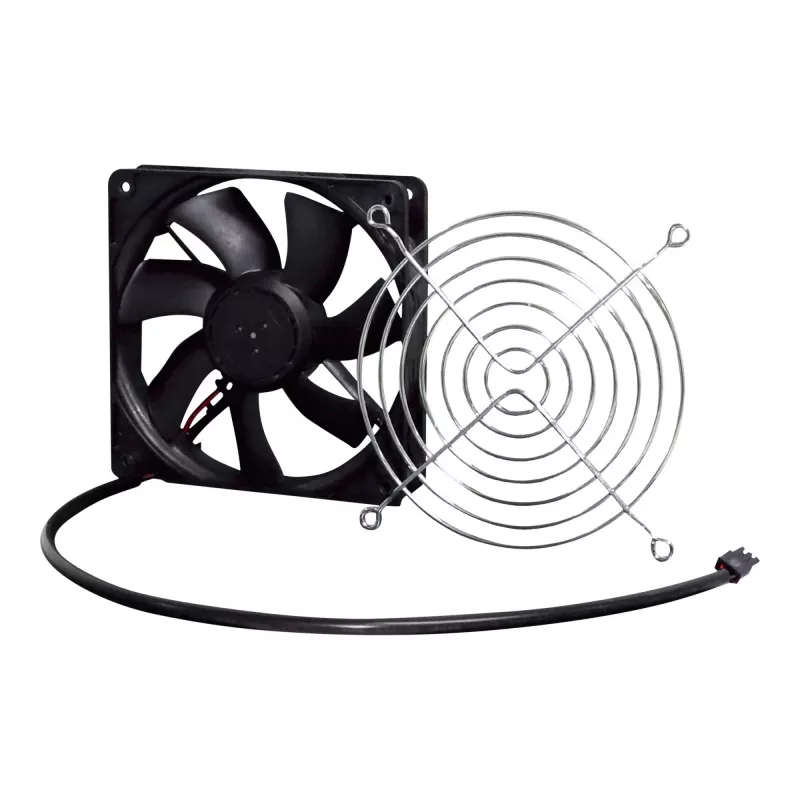 Ventiliatoriaus išplėtimo rinkinys Rittal SK 7990.000 24V DC Juodas Metalas Plastikas
