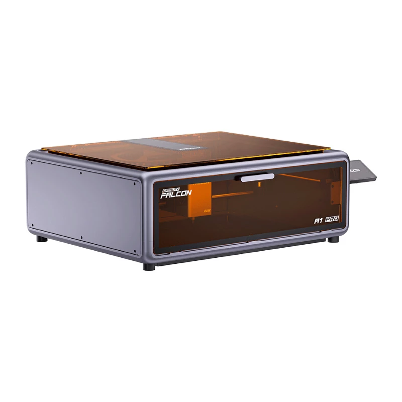Lazerinis graviruotuvas Creality Falcon A1 Pro 20W – stalinis lazerinio graviravimo ir pjovimo modulis