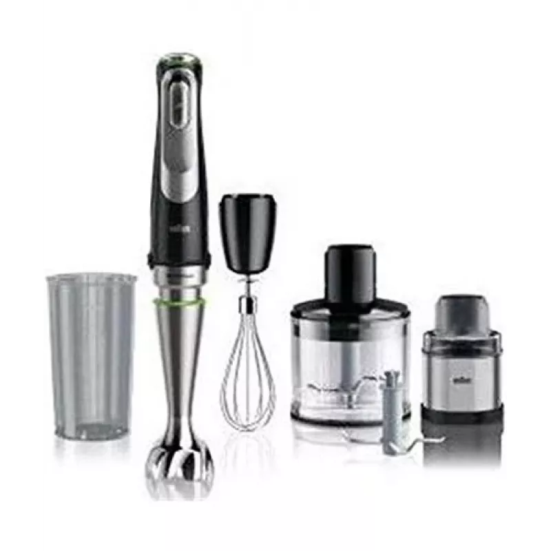 Braun MultiQuick 9 MQ9138XI 0.6 L Panardinis blenderis 1200 W Juodas, Nerūdijantis plienas