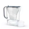 Vandens filtro ąsotis BRITA Style Essential 2,4 L Graphite su MAXTRA kasetė, Smart Light, 1,4 L filtruoto vandens talpa