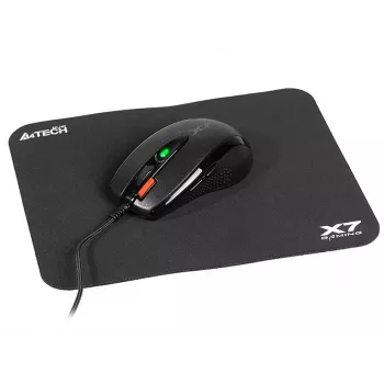 Žaidimų pelė A4Tech X-7120 USB Type-A ambidekstrinė 2000 DPI, 3 ms, laidinė, juoda