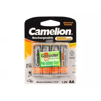 Įkraunama baterija Camelion NH-AA2500-BC4, 4 vnt., NiMH, AA, 1.2 V