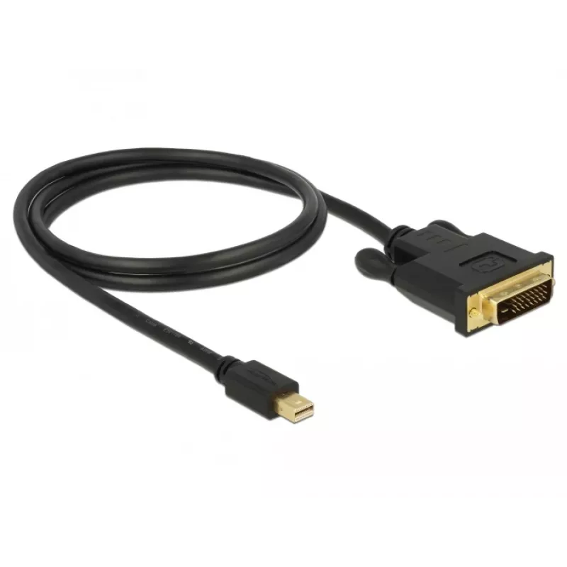 Vaizdo kabelio adapteris DeLOCK 83988 Mini DisplayPort į DVI-D 1m