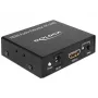 HDMI garso išskyriklis stereofoninis / 5.1 kanalų 4K, adapteris juodas