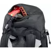 Kuprinė DEUTER Futura Pro 34 SL, moteriška žygių kuprinė, 34 L, 1,56 kg, ventiliacija, hidracija 3 L, laikiklis šalmui, vidinis plieninis rėmas