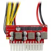 Maitinimo blokas Inter-Tech 88882190 200 W 20+4 kontaktų ATX juodas