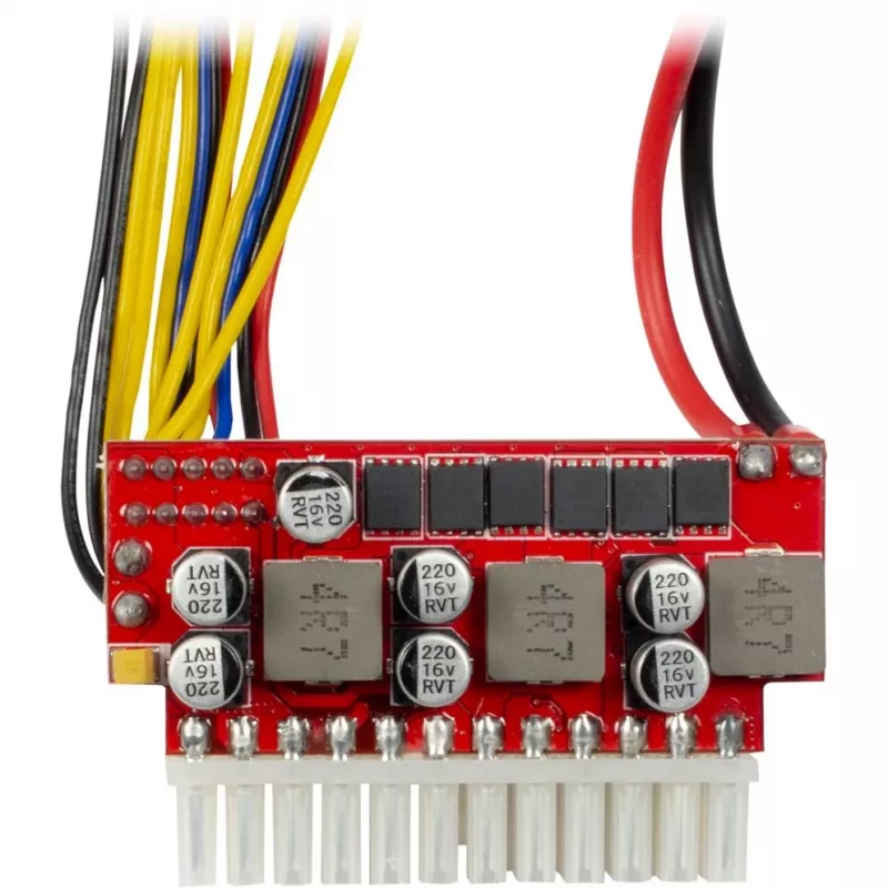 Maitinimo blokas Inter-Tech 88882190 200 W 20+4 kontaktų ATX juodas