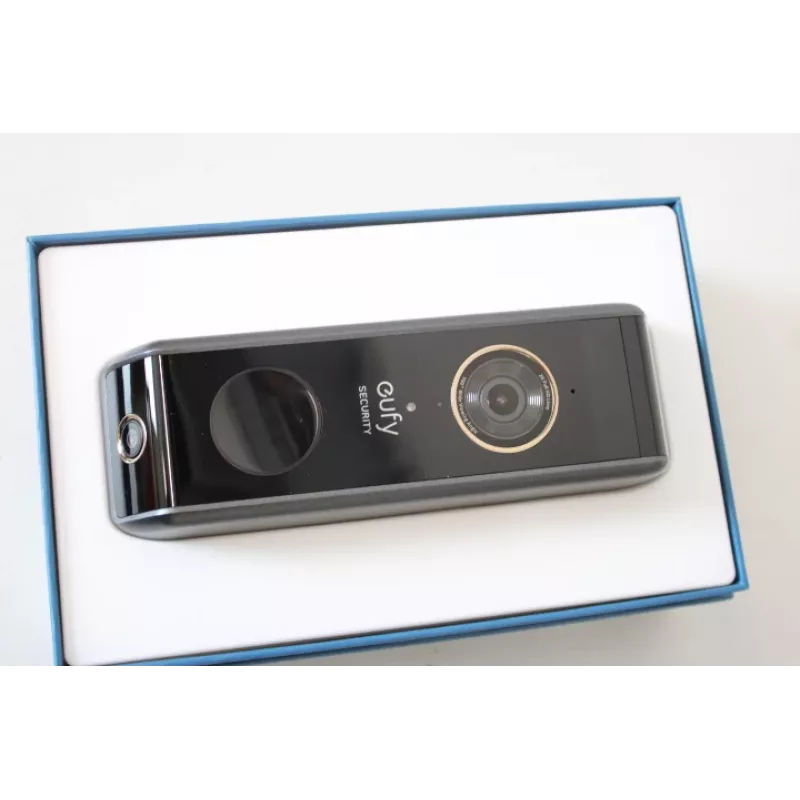 Eufy Doorbell 2 Pro (T8213G11SO) Juoda, atnaujinta (įbrėžimas viršuje)