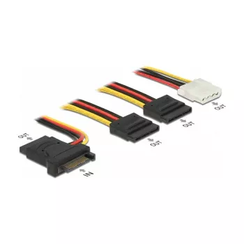 Vidinis maitinimo kabelis DeLOCK 60171 0.2 m SATA 15-pin kištukas