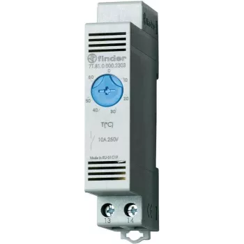 Finder valdymo spintos termostatas Vari-Thermostat, serija 7T.81 7T.81.0.000.2303 (ventiliatoriui) +0...+60 °C 10 A