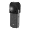PULUZ silikoninis objektyvo gaubtas, skirtas Insta360 X4 / X5 (juodas)