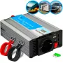 Extralink OPIM-600V įtampos keitiklis, automobilinis 12V, 600W modifikuota sinusinė banga
