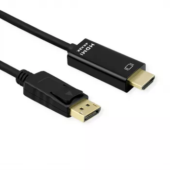 ROLINE 11.04.5995-10 DisplayPort į HDMI laidas 1 m juodas