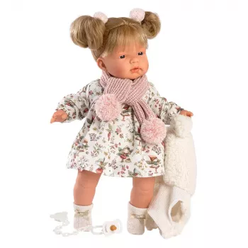 Lėlė Llorens Joelle 38 cm minkštu kūnu