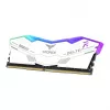 Team Group T-Force DELTAa RGB DDR5 atminties rinkinys 32 GB (2×16 GB) baltas