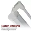 Art ER T120 4:3 projekcinis ekranas baltas, 120 colių