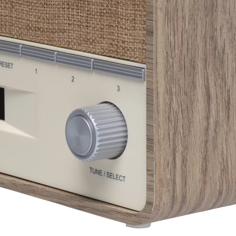 Nešiojamas radijo imtuvas Denver DAB-36LW skaitmeninis tiuneris DAB+ 5W LCD