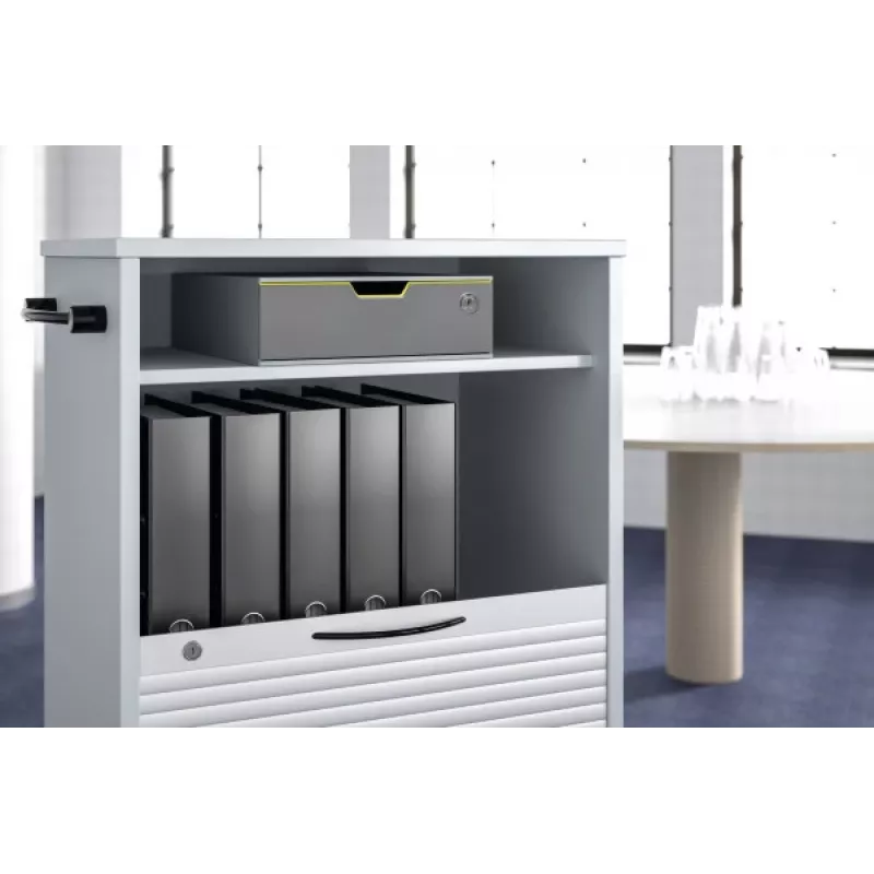 Dėžutė dokumentams laikyti Durable VARICOLOR pilka 760127