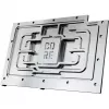 Alphacool 10259 Aliuminio chromo vario juoda galinė plokštė 153,3 mm