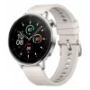 Išmanusis laikrodis ONEPLUS OnePlus Watch 3 43 mm, 1,32 colio AMOLED 466 × 466, titanas/sidabras, balta guminė juostelė, GPS, „Wi‑Fi“