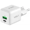 Sieninis USB-C / USB-A įkroviklis YENKEE YAC G38 20W 3A Power Delivery