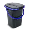 Atliekų talpa Greenblue GB320BB juoda mėlyna plastikinė 19L