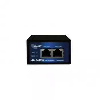 Tinklo jungiklis ALLNET ALL0489V4 Power over Ethernet PoE juodas