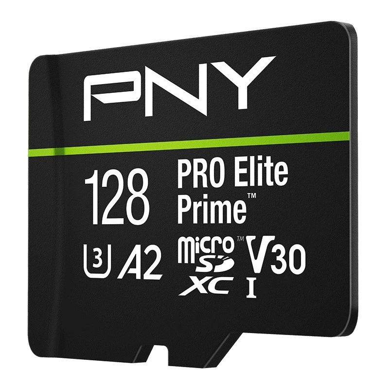 Atminties kortelė microSDXC PNY PRO Elite Prime 128GB + SD adapteris + USB-A kortelių skaitytuvas