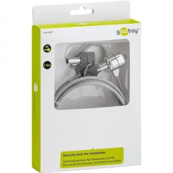 Kabelio spyna Goobay 93037 Pilka 1,5 m