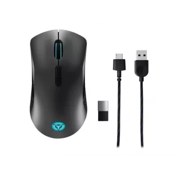 Lenovo Legion M600 belaidė žaidimų pelė, ambidekstrinė, RF Wireless + Bluetooth + USB Type-A, optinė, 16000 DPI