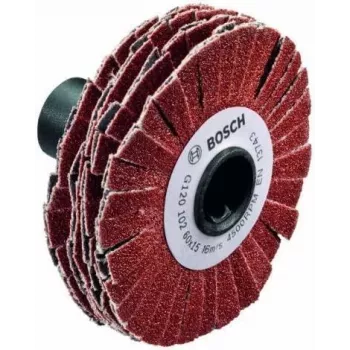 Šlifavimo ritinėlis 15 mm, grūdėtumas 120 — Bosch 1600A00155 (Flexible Schleifwalze)