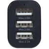 Automobilinis įkroviklis TECHNISAT CARCHARGER TRIPLE USB C su trimis USB-C/USB-A prievadais