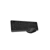 A4Tech Fstyler FG1012 belaidis klaviatūros ir pelės rinkinys, juodas