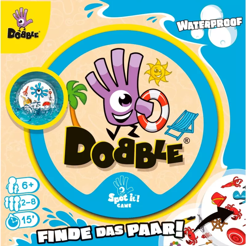 Dobble Waterproof, Kortų žaidimas