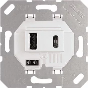Jung USB įkroviklis USB15CAWW (USB15CAWW)