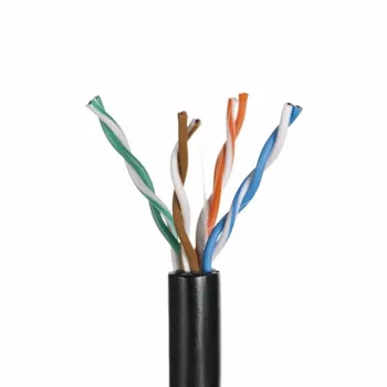 Alantec KIU5OUTS305Q tinklo kabelis juodas 305 m Cat5e U/UTP (UTP)