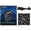 Lian Li UNI FAN TL LCD Wireless 120 mm juodas 1 vnt 0,2-2300 RPM